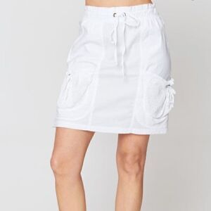XCVI White Cotton Women’s Pencil Skirt